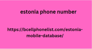 estonia phone number