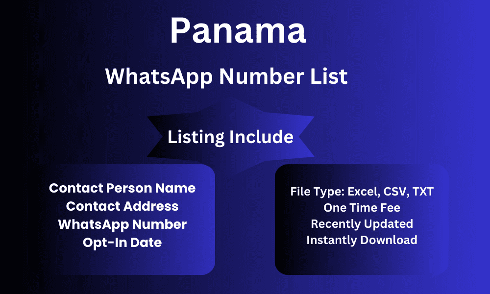 Panama whatsapp number list